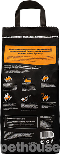 Pethouse Кукурудзяний наповнювач для котячого туалету