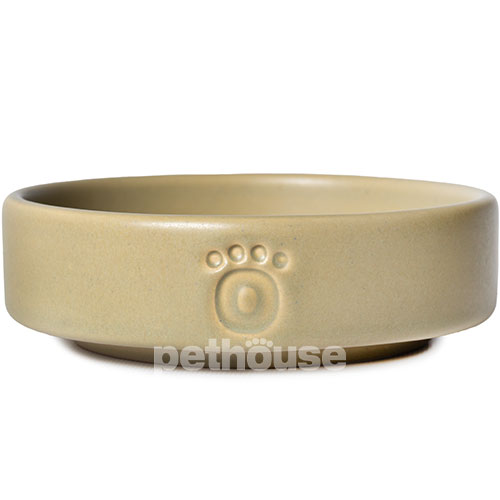 Pethouse Керамическая миска для кошек и собак, фисташковая