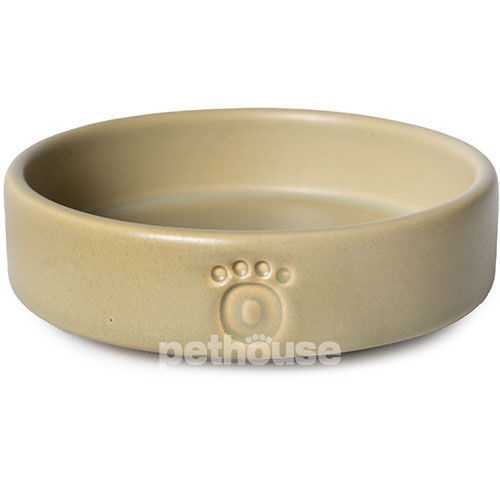 Pethouse Керамическая миска для кошек и собак, фисташковая