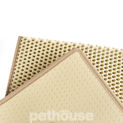Pethouse Коврик под туалет для кошек, кремовый Pethouse Коврик под туалет для кошек, кремовый
