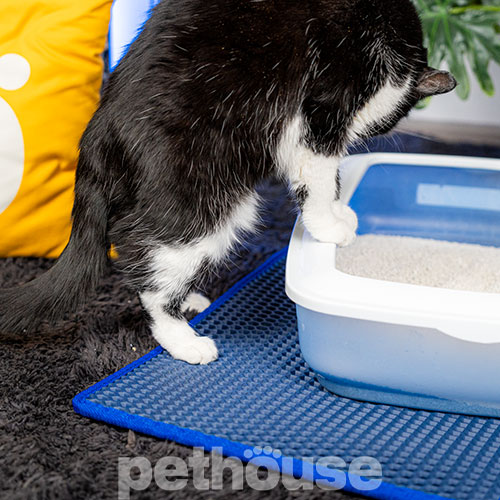 Pethouse Килимок під туалет для котів, темно-синій Pethouse Килимок під туалет для котів, темно-синій