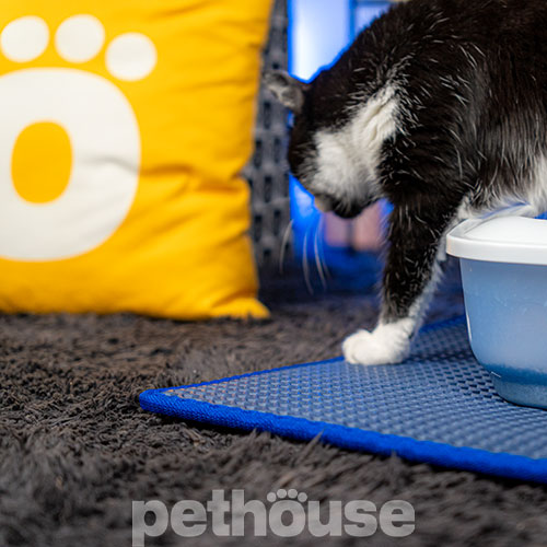 Pethouse Килимок під туалет для котів, темно-синій Pethouse Килимок під туалет для котів, темно-синій