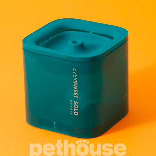 Petkit Фонтан-поилка Electric Pet Cat/Dog Solo, зеленый, фото 2