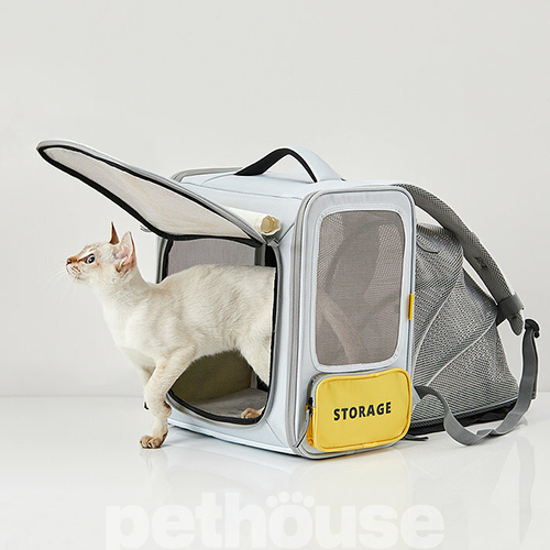 Petkit Рюкзак-переноска Breezy Zone для кошек и собак весом до 6 кг, фото 5