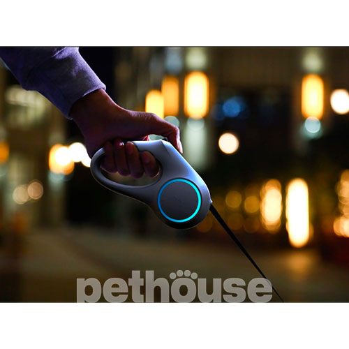 Petkit Повідець-рулетка Go Shine Standard Pet Retractable Leash для собак, стрічка, 3 м, фото 9
