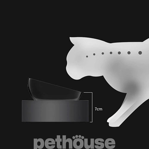 Petkit Двойная кормушка Fresh Nano Metal Pet Cat Two Bowl Stand, фото 5