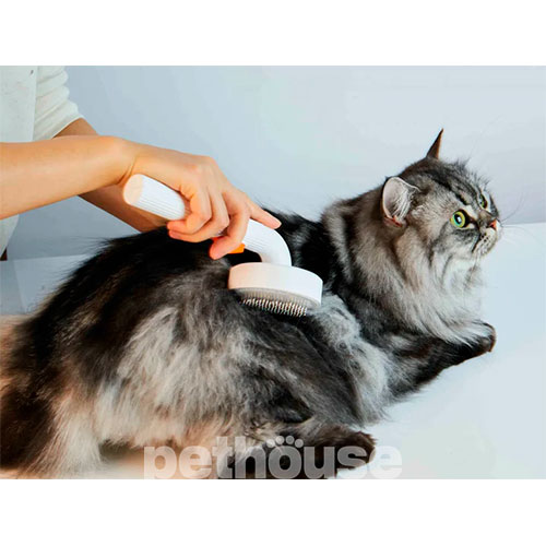 Petkit Щітка-пуходерка Pet Grooming Brush 2 для собак і котів, фото 7