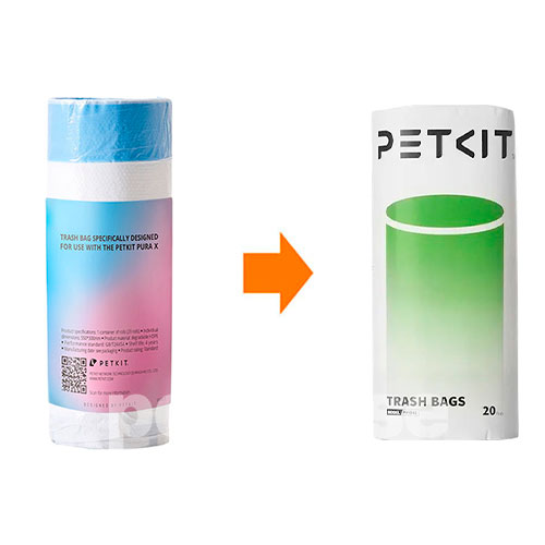 Petkit Cat Waste Bag Сменные пакеты к автоматическим туалетам Pura Max 2/Purobot Max Pro