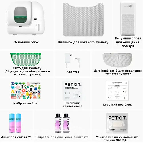 Petkit Автоматичний туалет Pura Max 2 Self-Cleaning Cat Litter Box для котів