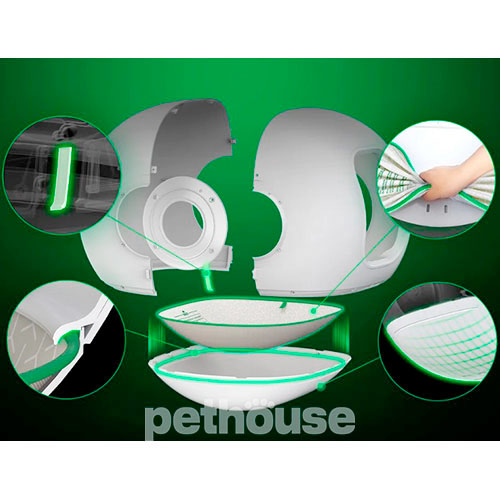 Petkit Автоматичний туалет Purobot Max Pro 2 with Camera Self-Cleaning Cat Litter Box для котів