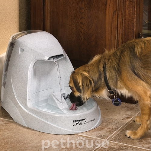 PetSafe Drinkwell Platinum Pet автоматичний фонтан-поїлка для собак і котів, фото 4