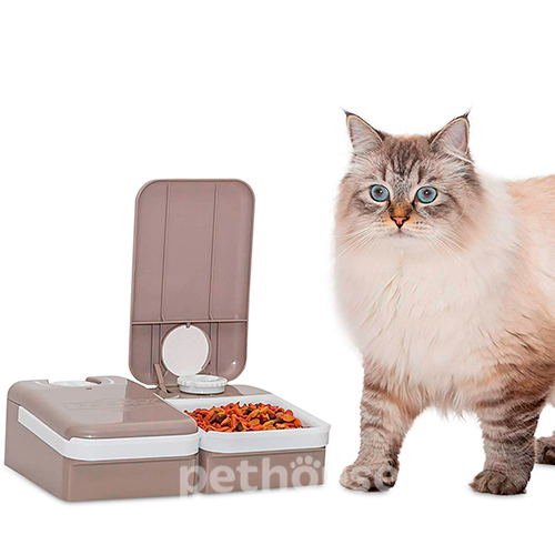 PetSafe Eatwell 2 Meal Pet Feeder Автокормушка с таймером для кошек и собак, фото 2