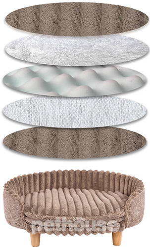 Pets Heaven Ambience Premium Софа Mia Antelope-Taupe для собак і котів