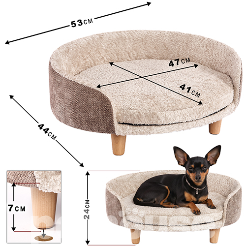 Pets Heaven Euphoria Софа Mia Antelope-Pearl для собак і котів