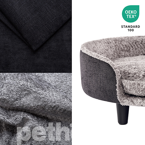 Pets Heaven Euphoria Софа Mia Black-Grey для собак і котів