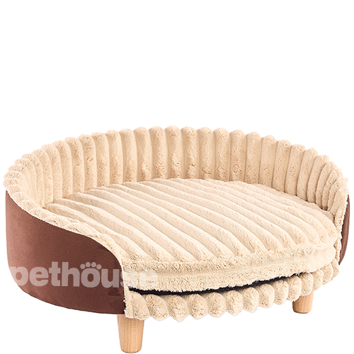 Pets Heaven Ambience Premium Софа Mia Ivory-Brown для собак і котів
