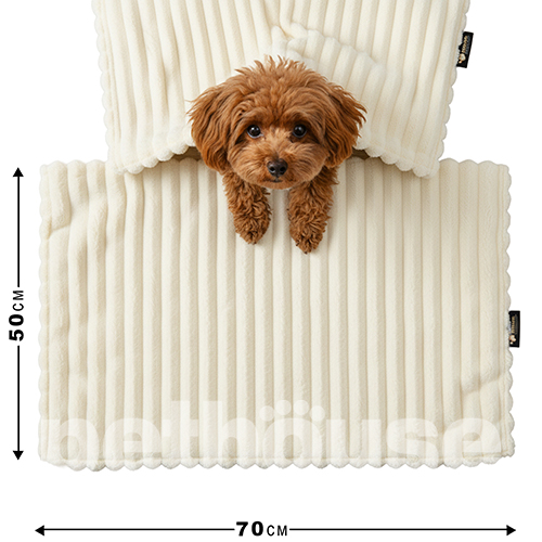 Pets Heaven Плюшевий плед Ivory для собак і котів