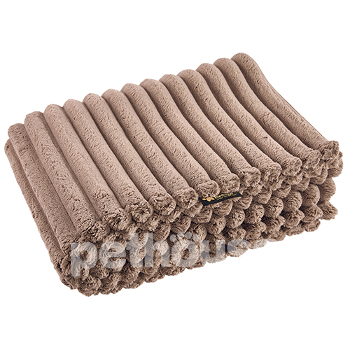 Pets Heaven Плюшевый плед Taupe для собак и кошек