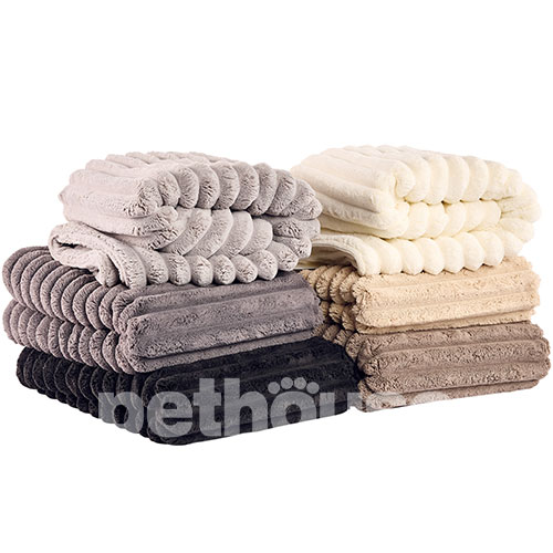 Pets Heaven Плюшевый плед Anthracite для собак и кошек