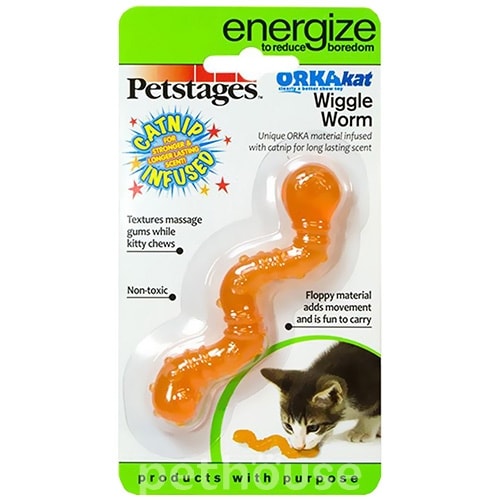 Petstages Orka Cat Wiggle Worm Oрка 