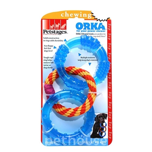 Petstages Orka Dental Links Орка-кольца для зубов собак, фото 2