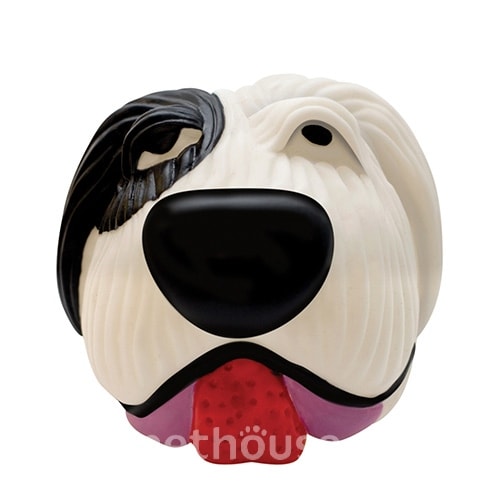 Petstages Black & White Dog Ball Игрушка с пищалкой для собак