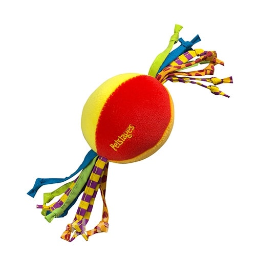 Petstages Cool Teether - Охлаждающий мячик с гелевым наполнителем и шнурками
