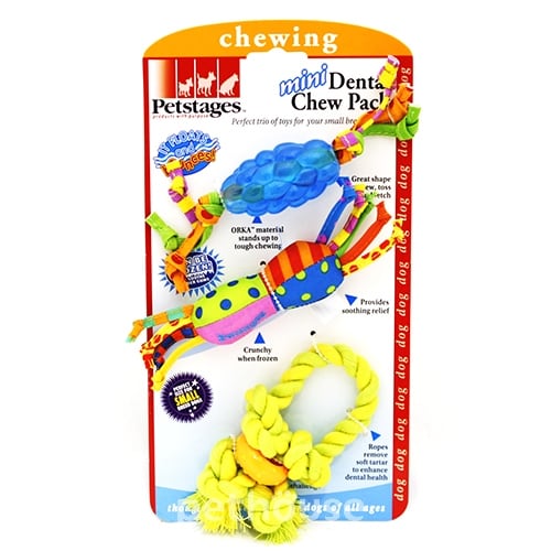 Petstages Mini Chew Starter Kit - Набор мини игрушек для собак, фото 2