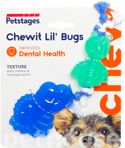 Petstages Chewit Lil’ Bugs 