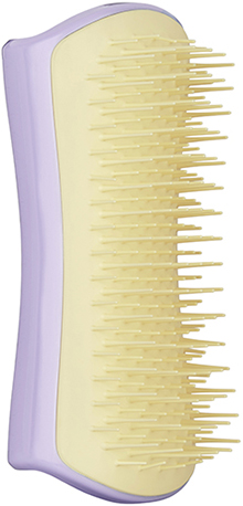 Pet Teezer Mini Detangling & Grooming Lilac Yellow Щітка для розплутування шерсті собак