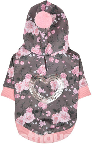Pinkaholic Толстовка "Calla" для собак, сіра
