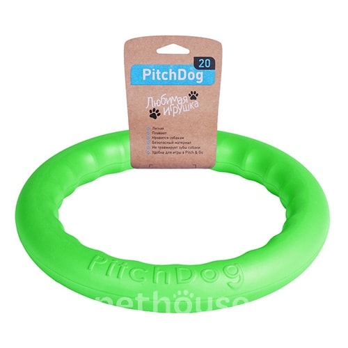 PitchDog Игровое кольцо для собак, 20 см, фото 4