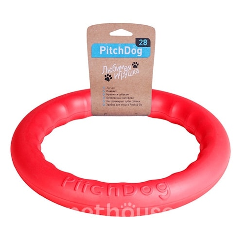 PitchDog Ігрове кільце для собак, 28 см, фото 2
