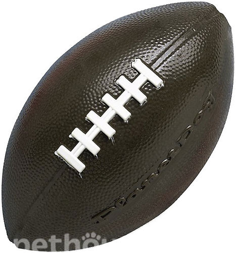 Planet Dog Orbee-Tuff Football Brown Футбольний м'яч для собак, коричневий
