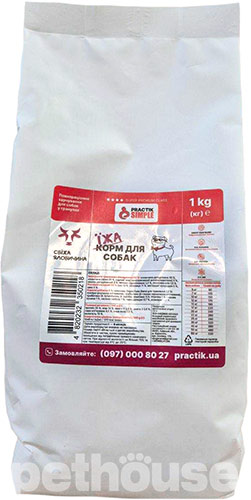 Practik Simple "Свежая говядина" для собак средних и крупных пород Practik Simple "Свежая говядина" для собак средних и крупных пород