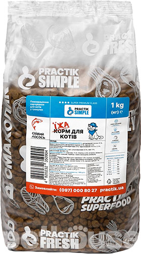 Practik Simple "Свіжий лосось" для котів