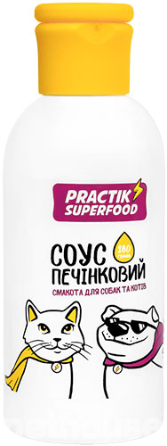 Practik SuperFood Печінковий соус для собак та котів
