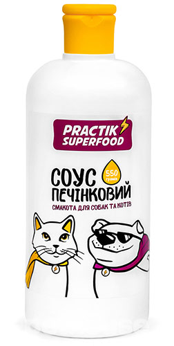 Practik SuperFood Печінковий соус для собак та котів