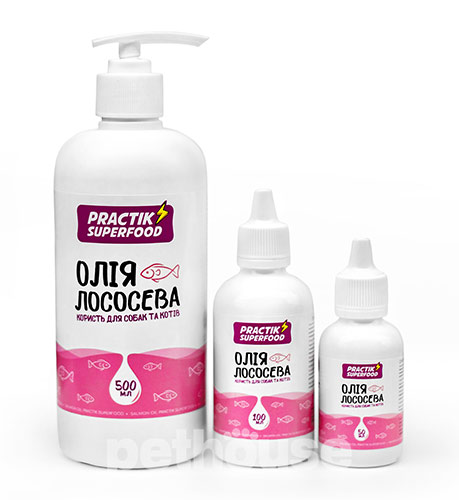 Practik SuperFood Лососева олія для собак та котів