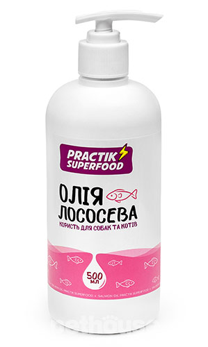Practik SuperFood Лососева олія для собак та котів