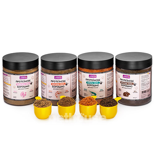 Practik SuperFood Дегустаційний набір протеїнового борошна для собак та котів