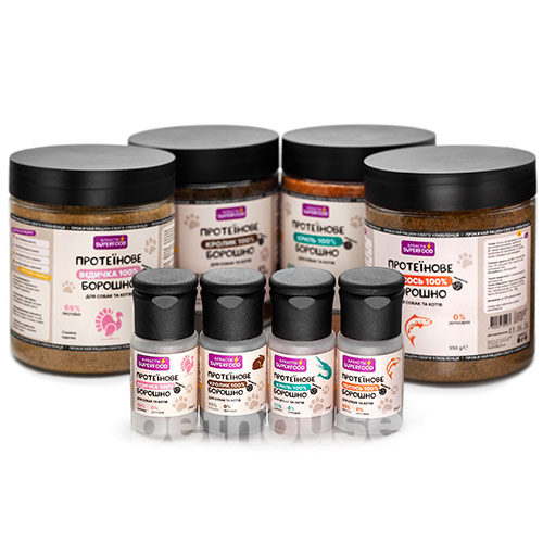 Practik SuperFood Дегустаційний набір протеїнового борошна для собак та котів