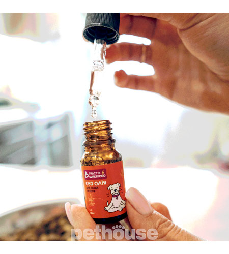 Practik SuperFood CBD олія 2% для собак та котів