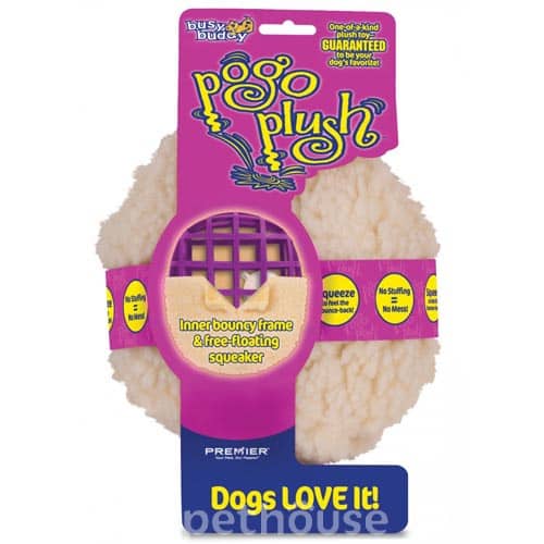Premier Pogo Plush Ball Плюшевая игрушка с мячом для собак