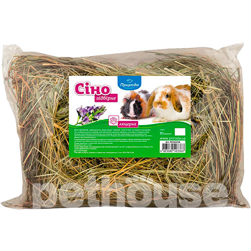 Природа Сено луговое "Люцерна" для грызунов Природа Сено луговое "Люцерна" для грызунов