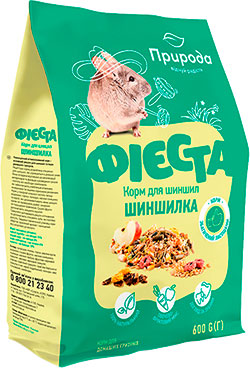 Природа Фиеста Корм "Шиншилка" для шиншилл