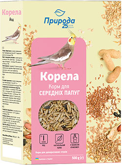 Природа Корм "Корела Йод" для средних попугаев