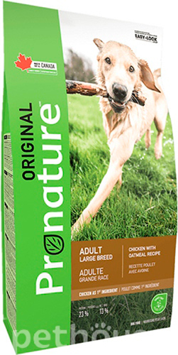 Pronature Original Dog Adult Large Breed Chicken with Oatmeal