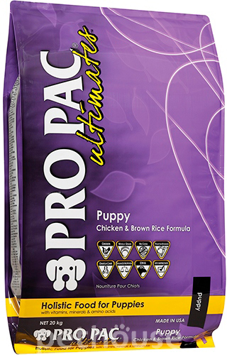 Pro Pac Ultimates Puppy Chicken & Brown Rice Formula