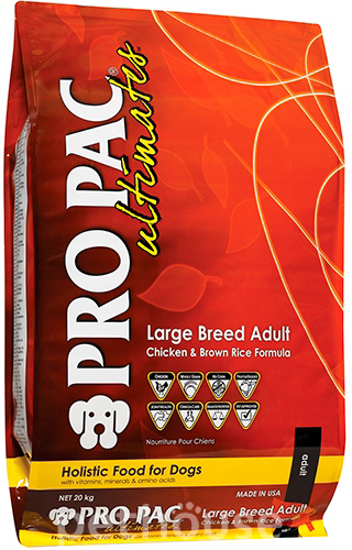 Pro Pac Ultimates Dog Large Breed Adult Chicken & Brown Rice Formula